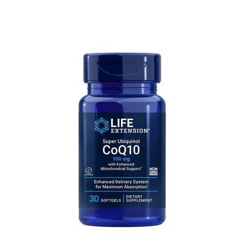Life Extension Super Ubiquinol Coq10 With Enhanced Mitochondrial Support 60 kapszula