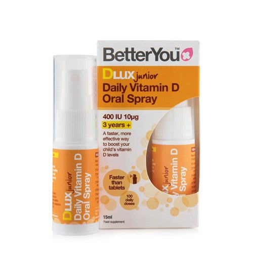 BetterYou Dlux D-vitamin 400 NE Szájspray Gyerekeknek