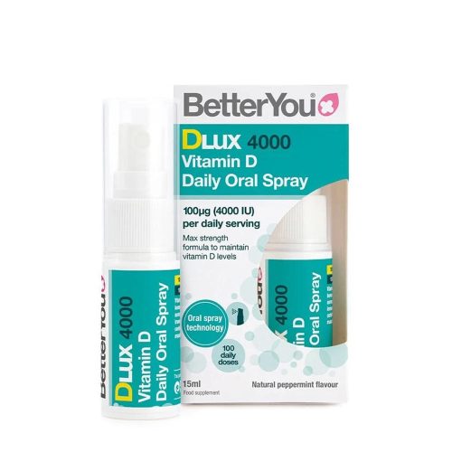 BetterYou Dlux D-vitamin 4000 NE Szájspray