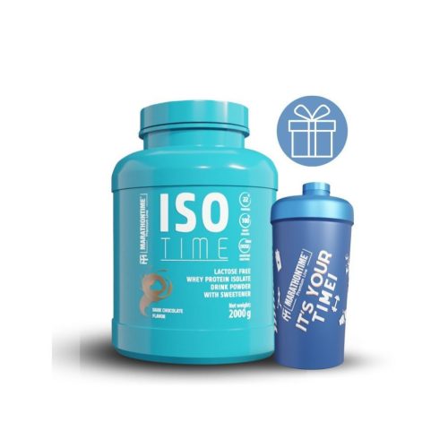 Marathontime Iso Time - Fehérjeizolátum Laktázenzimmel Dúsítva 900 g