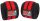 Gorilla Wear Knee Wraps - Térdbandázs - Fekete/piros 250 Cm/98in