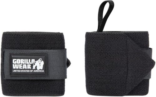 Gorilla Wear Wrist Wraps Basic - Csuklóbandázs Fekete