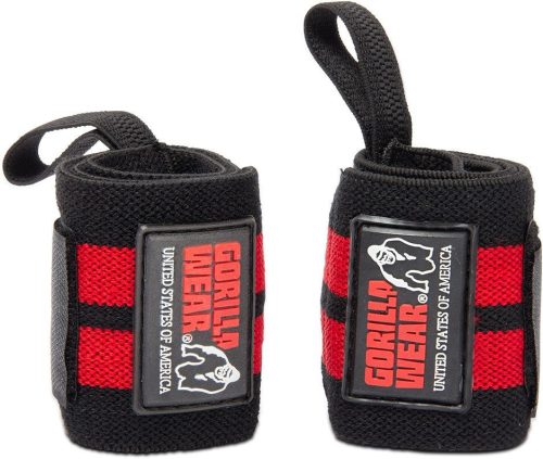 Gorilla Wear Wrist Wraps Pro - Csuklóbandázs Fekete/piros