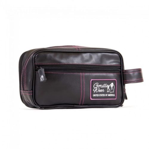 Gorilla Wear Toiletry Bag - Pipere Táska Pink/fekete