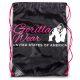 Gorilla Wear Drawstring Bag -  Női Tornazsák Fekete/pink