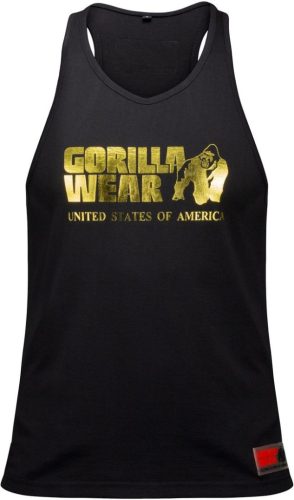 Gorilla Wear Classic Tank Top Fekete/arany Trikó