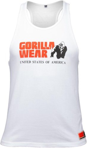 Gorilla Wear Classic Tank Top Fehér Trikó