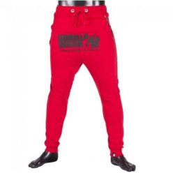 Gorilla Wear Alabama Drop Crotch Joggers Piros Nadrág