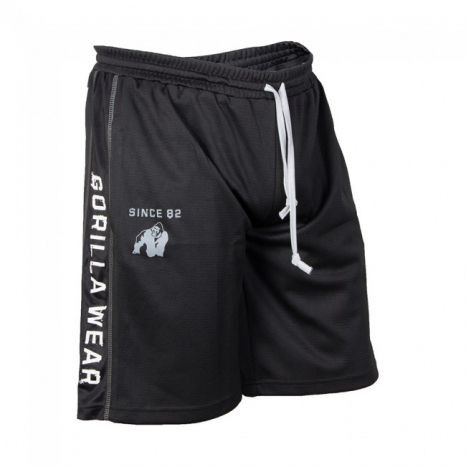 Gorilla Wear Functional Mesh Shorts Fekete/fehér Rövidnadrág