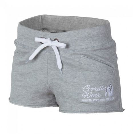Gorilla Wear Women's New Jersey Sweat Short Szürke