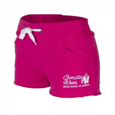 Gorilla Wear Women's New Jersey Sweat Short Rózsaszín