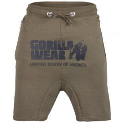   Gorilla Wear Alabama Drop Crotch Short Army Zöld Rövidnadrág