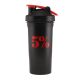 5% Nutrition Sportshaker Fekete/Piros