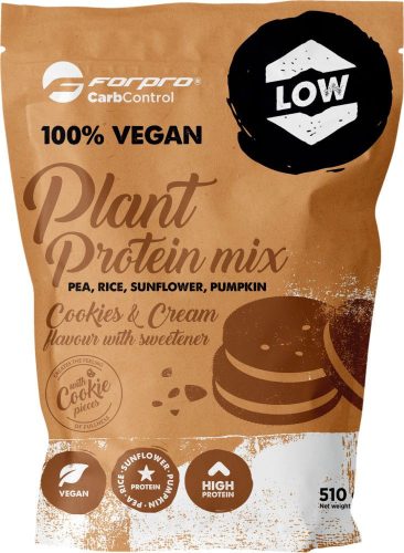 Forpro 14% Protein Rice Chips With Beluga Lentils 18x60 g