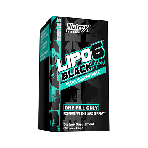 Nutrex Lipo-6 Black Intense Ultra Concentrate Eu - Ultrakoncentrált Zsírégető Formula 60 kapszula