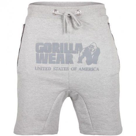 Gorilla Wear Alabama Drop Crotch Short Szürke Rövidnadrág