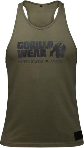 Gorilla Wear Classic Tank Top Army Zöld Trikó