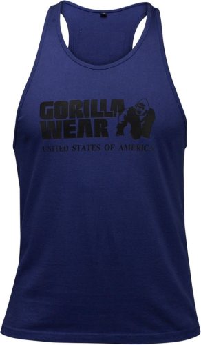 Gorilla Wear Classic Tank Top Navy Kék Trikó