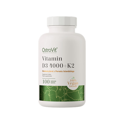 Ostrovit Vitamin D3 4000+k2 100 tabletta