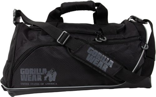 Gorilla Wear Jerome Gym Bag 2.0 - Edző Táska Fekete/szürke