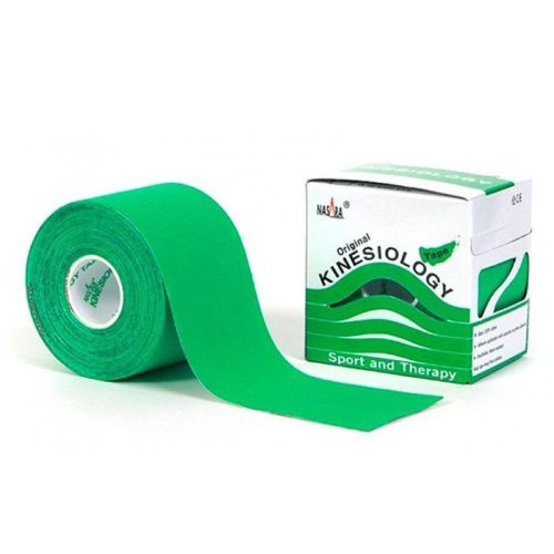 Nasara Original Kinesiology Tape - Kineziológiai Tapasz - 5 Cm X 5m Zöld