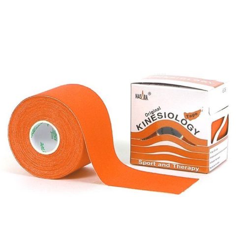 Nasara Original Kinesiology Tape - Kineziológiai Tapasz - 5 Cm X 5m Narancs