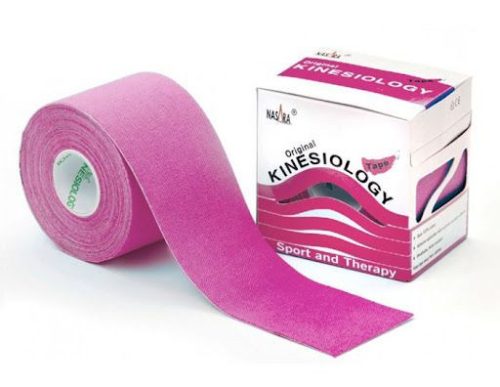 Nasara Original Kinesiology Tape - Kineziológiai Tapasz - 5 Cm X 5m Lila