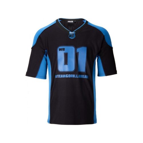 Gorilla Wear Athlete T-Shirt 2.0 Fekete/tengerészkék