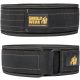 Gorilla Wear 4 Inch Nylon Lifting Belt - Súlyemelő Öv Fekete/arany