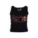 Gorilla Wear Oakland Crop Tank Fekete/neon Narancs Trikó