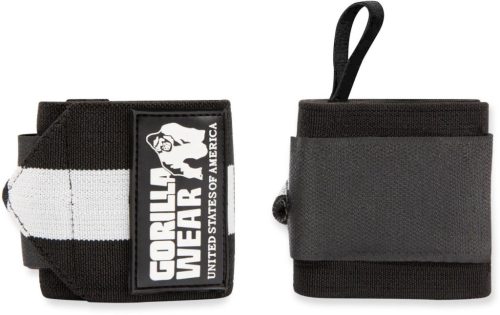 Gorilla Wear Wrist Wraps Ultra - Csuklóbandázs Fekete/fehér