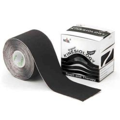   Nasara Original Kinesiology Tape - Kineziológiai Tapasz - 5 Cm X 5m Fekete