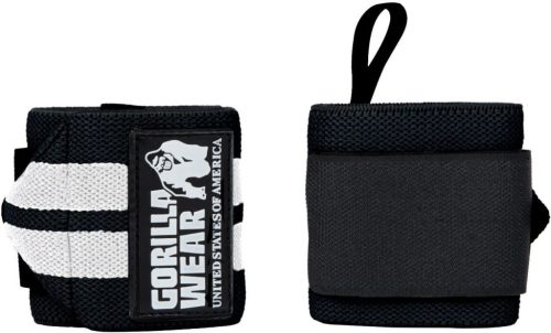Gorilla Wear Wrist Wraps Pro - Csuklóbandázs Fekete/fehér