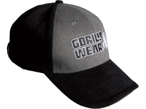 Gorilla Wear Classic Logo Cap - Baseball Sapka Fekete/szürke