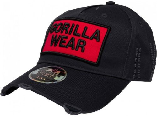 Gorilla Wear Harrison Cap - Baseball Sapka Fekete/piros