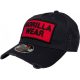 Gorilla Wear Harrison Cap - Baseball Sapka Fekete/piros