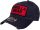 Gorilla Wear Harrison Cap - Baseball Sapka Navy Kék/piros