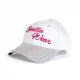 Gorilla Wear Louisiana Glitter Cap - Női Baseball Sapka Fehér/rózsaszín
