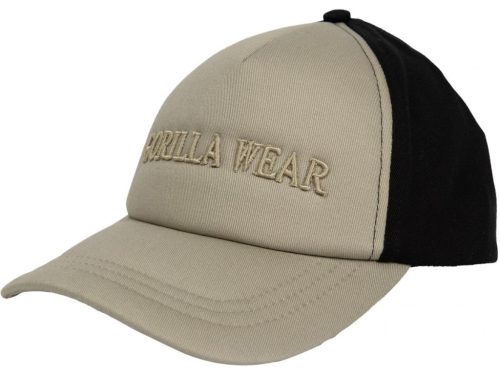 Gorilla Wear Sharon Ponytail Cap - Női Baseball Sapka Bézs/fekete