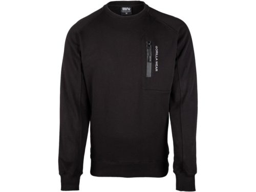 Gorilla Wear Newark Sweater Fekete Pulóver