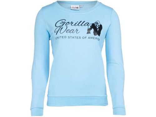 Gorilla Wear Riviera Sweatshirt Világoskék Női Pulóver