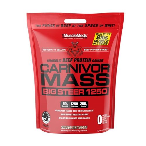 Musclemeds Carnivor Rtd - Ready-To-Drink Beef Protein Isolate Shake - Marhafehérje Izolátum Shake 12x500 ml