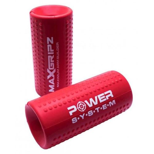 Power System Max Gripz Ps4056 - Fogásjavító Markolat Súlyzórúdra Piros