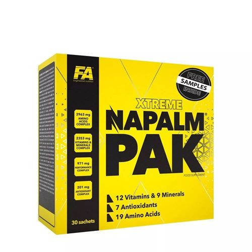 Fa Xtreme Napalm Pre-Contest Pumped - Edzés Előtti Energizáló 350 g