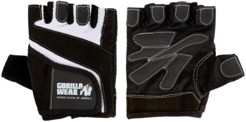 Gorilla Wear Women's Fitness Gloves - Női Edző Kesztyű Fekete/fehér