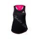 Gorilla Wear Florida Stringer Tank Top - Női Trikó Fekete/rózsaszín