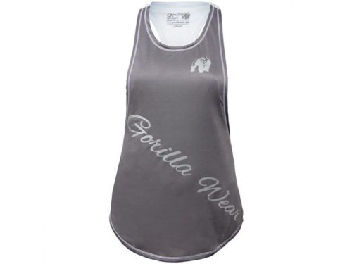 Gorilla Wear Florida Stringer Tank Top - Női Trikó Szürke/fehér