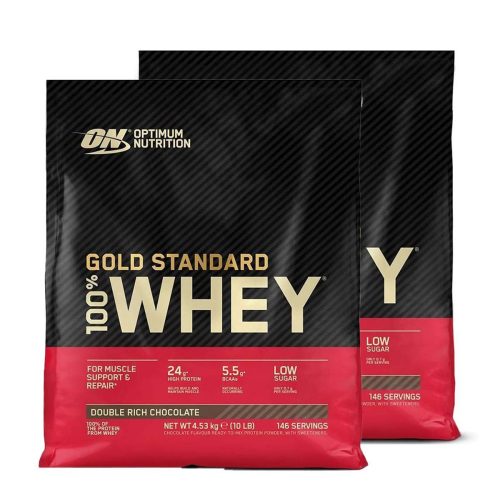 Optimum Nutrition 100% Gold Standard Whey- 3-As Csomag - 15 Lbs 3x2270 g