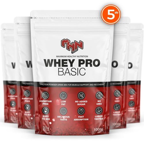 Mhn Sport Supplements Whey Pro Performance - 3-As Csomag 3x1000 g