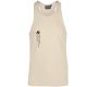 Gorilla Wear Carrizo Tank Top Beige/bézs Trikó
